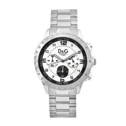 Dolce & Gabbana Men's Classic White Dial Chronograph Watch