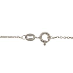 Meredith Leigh Sterling Silver Blue and White Topaz Necklace