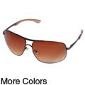 Journee Collection Women's '82156' Metal Frame Aviator Sunglasses