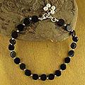 Sterling Silver 'Sophisticated Moons' Pearl Anklet (5 mm) (India)