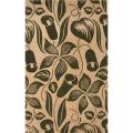 Handmade Alexa Modern Premium Wool Green Essence Rug (7'6 x 9'6)