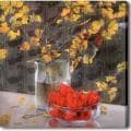 'Yellow and Red' Giclee Canvas Art