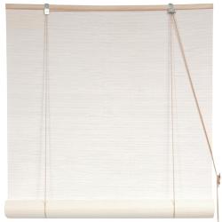 Bamboo 24-inch White Window Blinds (China)