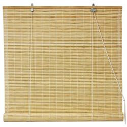 Bamboo Natural Roll-up Window Blinds (48in. x 72 in.) (China)