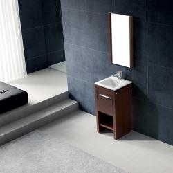 Vigo Freestanding Aristo Vanity with Sink and Mirror