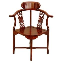 Rosewood Honey Corner Chair (China)