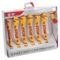 Arizona State Sun Devils Plastic Candy Cane Ornament Set