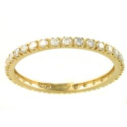 14k Yellow Gold 1/2ct TDW Diamond Eternity Band (H-I, I2-I3)