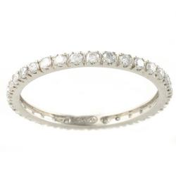 14k White Gold 1/2ct TDW Diamond Eternity Band