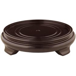Wooden 11-inch Rosewood Pedestal Stand (China)