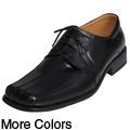 Boston Traveler Men's Genuine Leather Oxfords
