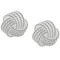 Sterling Silver Four-strand Stud Earrings