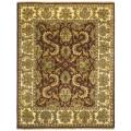 Indo Hand-knotted Jaipur Treasures Red/ Beige Wool Heirloom Rug (8' x 10')