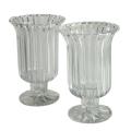 Crystal Clear Alexandria 7-inch Hurricanes (Set of 2)