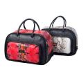Terrida Python-embossed 19-inch Leather Carry On Wheeled Duffel