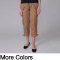 Ci Sono by Journee Junior's Cuffed Cargo Shorts
