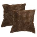 Cloud Nine Coffee Accent Pillows (Set of 2)