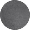 Candice Olson Hand-woven Carved Grey Wool Rug (8' Round)