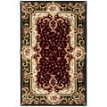 Safavieh Handmade Garden Scrolls Red New Zealand Wool Rug
