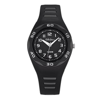 Tekday Children's Black Plastic Sport Watch