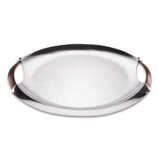 Dansk Aluminum Rivet Oval Tray
