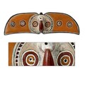 Sese Wood Handcrafted 'Bwa Celebration' Africa Tribal Mask (Ghana)