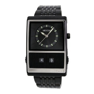 Nixon Men's Black Score Watch