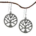 Jewelry by Dawn Antique Pewter Tree Of Life Earrings