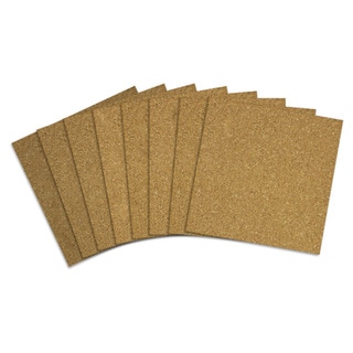 Acco 12x12 Brown Quartet Cork Tiles (Pack of 80)