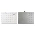 Quartet Magnetic Tin 1-Month Calendar Dry-Erase Board
