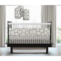 Oilo Cobblestone Taupe 3-piece Crib Bedding Set
