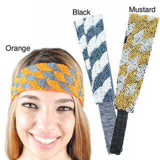 Click to Enlarge for Mermaid Beaded Headband (Nepal) Mermaid Beaded Headband (Nepal)-Image