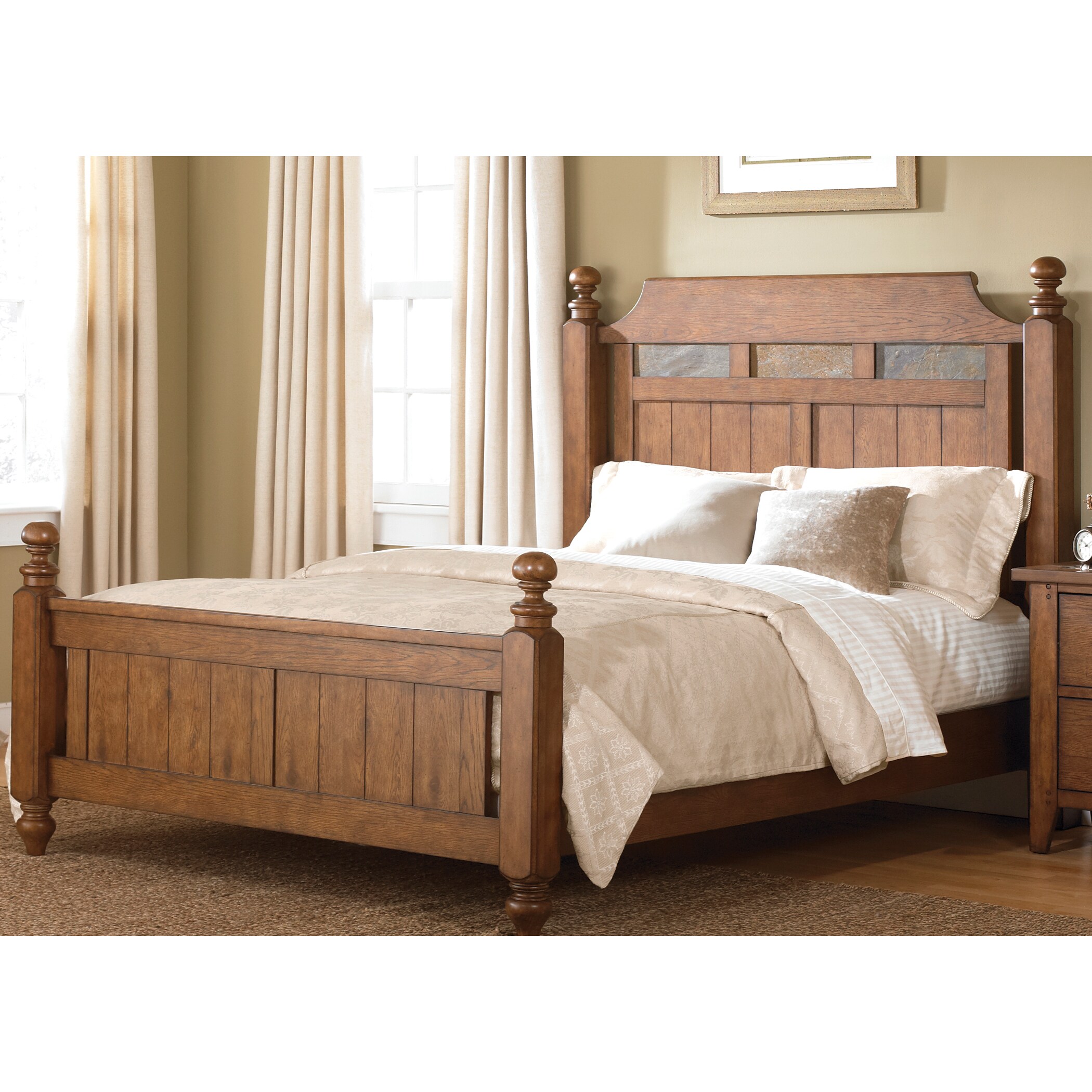 Liberty Heathstone Kingsize Poster Bed Overstock™ Shopping Great