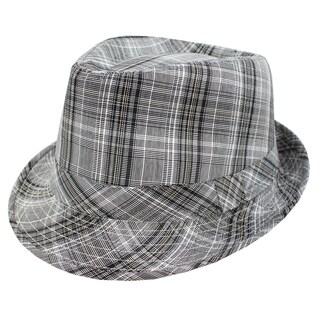 Click to Enlarge for Faddism Fashion Grey Fedora Hat Faddism Fashion Grey Fedora Hat-Image