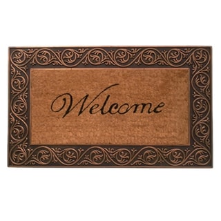 Prestige Bronze 18x30-inch Coir and Natural Rubber Doormat