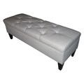 Sole Designs Brooke Tufted Diamond Storage Bench
