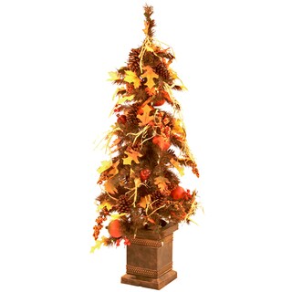 Pre-Lit Potted Tree (4 Feet Tall)