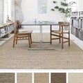 Hand-woven Cape Cod Wool/ Cotton Rug (9'3 x 13')