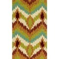 Portia Hand-hooked Multi Rug (2'3 x 3'9)
