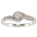14k White Gold 1/3ct TDW White Diamond Ring (IJ, I1-I2)