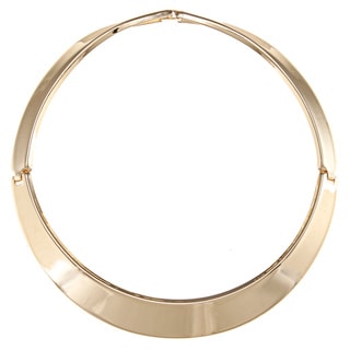 Alexa Starr Goldtone Hinged Collar Necklace
