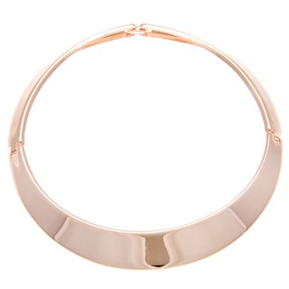 Alexa Starr Goldtone Hinged Collar Necklace