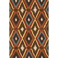 Hand-tufted Portia Brown Rug (2'3 x 3'9)