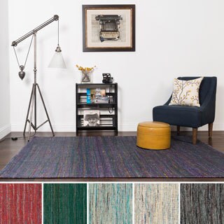 Hand-woven Olmstead Silk Rug (3'6 x 5'6)