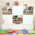 Makena Modular Storage-9 Piece Drawer Base/Shelf Cubby/Quad Cubby