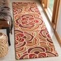 Safavieh Handmade Blossom Beige Wool Rug