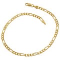 Fremada 14k Yellow Gold-filled Figaro Link Bracelet (8.5-inch)