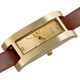 Vernier Women's Goldtone Interchangeable Double Wrap Leather Watch