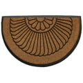 Tuff Brush Coir Rubber Door Mat Shell (24 x 36)