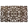 Prestige Natural Rubber Gold Finish Door Mat (18 x 30)